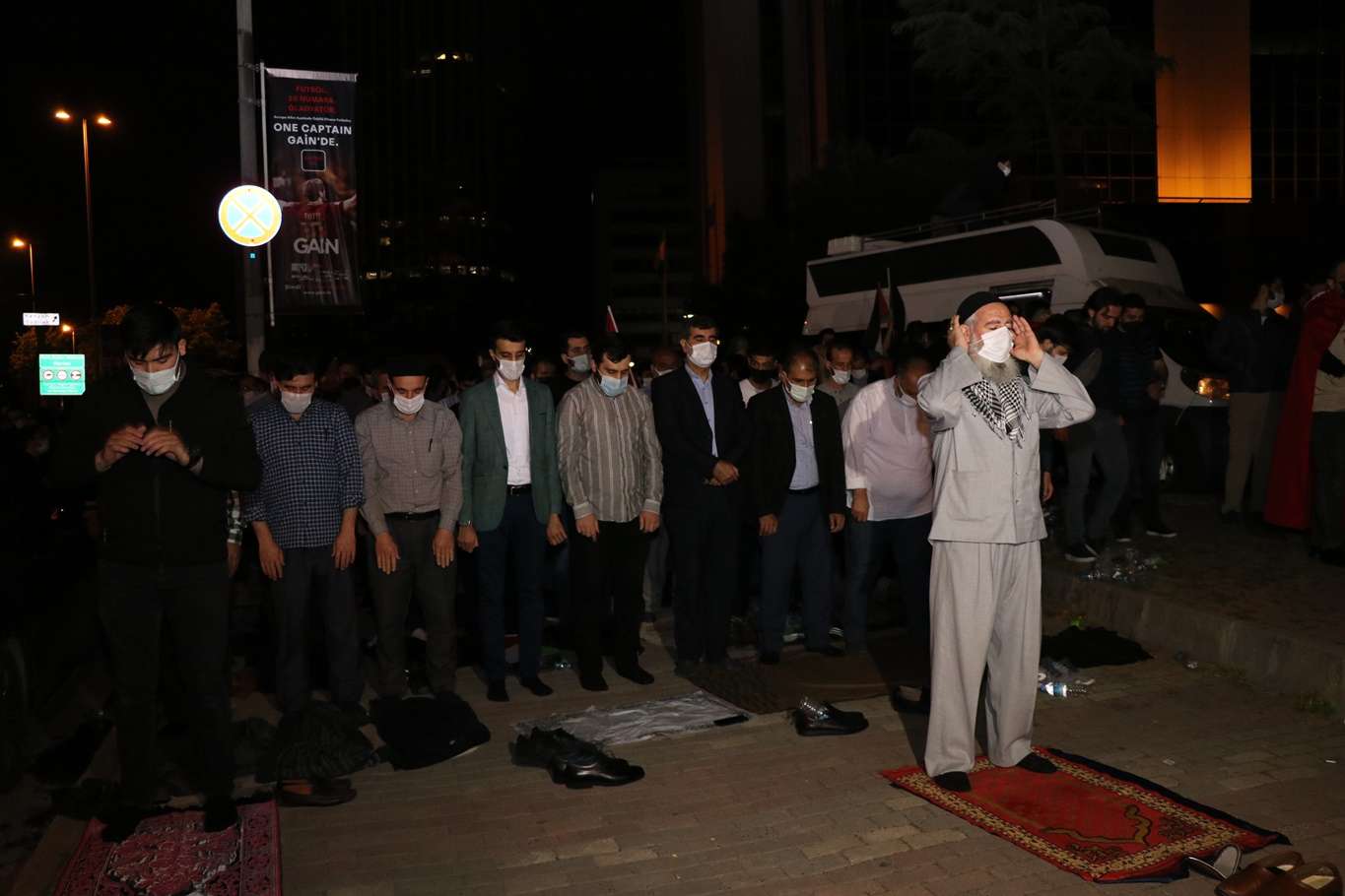 Siyonistlerin Mescidi Aksa baskını İstanbul'da protesto edildi